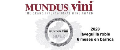 LaVeguilla roble 2020: premio silver en el Mundus Vini – 30th Grand International Wine Award!