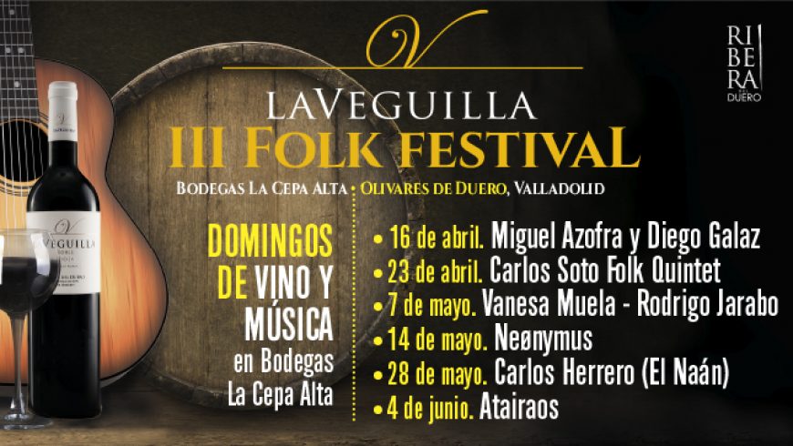 ¡¡¡Se nos viene el III Festival Folk de LaVeguilla!!!