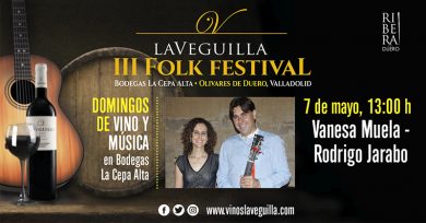 Vanesa Muela y Rodrigo Jarabo en los domingos musicales del III LaVeguilla Folk festival